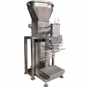 面粉粉末防尘半自动装袋称重包装秤5-35kg